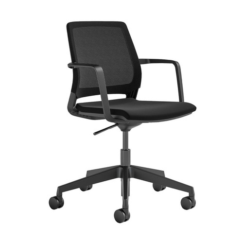 Medina Conference Chair 6828BL - Safco Products Canada
