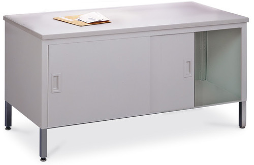 Mailflow Systems Storage Table w/ Locking Doors; 36"W x 30'D Adj. 24"-36"H TSA3630DH - SafcoProducts.ca