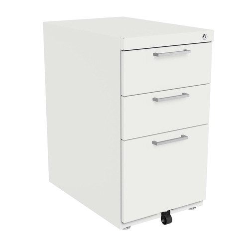 Ready Mobile Pedestal File Cabinet in White REYPEDMO22BBFWHIT6S
- Safco Canada