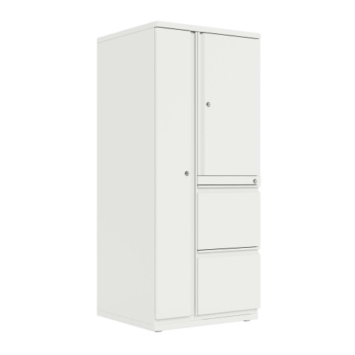 Ready Cabinet Wardrobe Tower, Right Door, File/File - Safco Canada