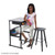 AlphaBetter Adjustable-Height Student Stool  shown with desk 1205BL - Safco Products Canada
