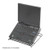 Onyx Mesh Laptop Stand shown with laptop 2161BL - SafcoProducts.ca