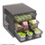 Onyx Hospitality Organizer - 3 Drawer opened 3275BL - SafcoProducts.ca