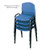 Safco Contoured Stack Chair can be stacked 15 high 4185BU - SafcoProducts.ca