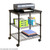 Deskside Wire Machine Stand in Black 5207BL - SafcoProducts.ca