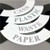 Safco At-Your-Disposal Recycling Centre lid Labels 9798BL - Safco Products Canada