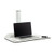 Soar Electric Desktop Sit/Stand Lower Level side view - SafcoProducts.ca