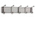 Onyx Mesh Wall Rack 5 Hook 6403BL - SafcoProducts.ca