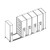 Mobile Lite Typical 15' x 4'; Letter End Tab Filing, 7-Tier, Locking System, 2,424 LFI EML3674L - SafcoProducts.ca