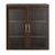 Aberdeen Series Glass Display Cabinet AGDCLDC in Mocha - SafcoProducts.ca