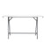 Spark Teaming Table, 72x24"  Worksurface, 42"H Silver Base in Designer White - SafcoProducts.Ca