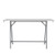 Spark Teaming Table, 72x20" Worksurface, 42"H Silver Base in Fashion Gray - SafcoProducts.Ca