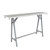 Spark Teaming Table, 60x24" Rectangular Worksurface, 42"H Silver Base in Fashion Gray - SafcoProducts.Ca