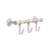 Resi Coat Wall Rack 3 Hooks 4263WH  - SafcoProducts.Ca