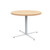 Jurni Café Table with 36" Round Top 29"H in Fusion Maple