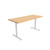 Jurni Multi-Purpose Table 24" x 72" with T-Leg in Fusion Maple