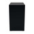 Ready Free Standing Pedestal File Cabinet Back with silver Modern Pull  Black - Safco Canada