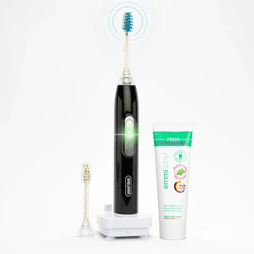 Emmident Ultrasonic Toothbrush, metallic black