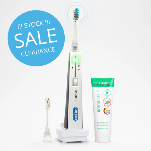 Emmi-dent Platinum Ultrasonic Toothbrush starter kit