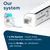 Emmi-dent Ultrasonic Toothbrush Platinum Blue
