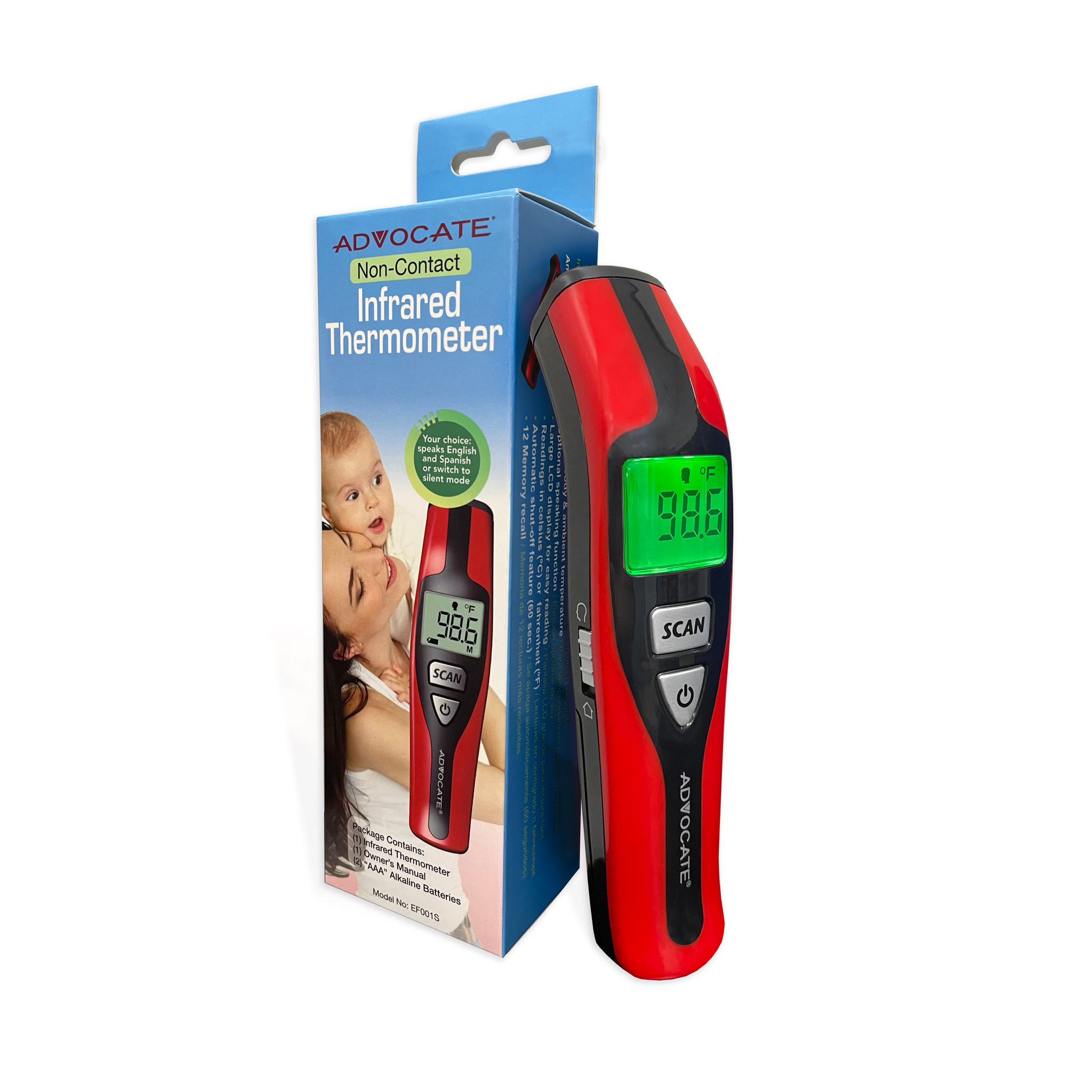 Non-Contact Speaking Infrared Thermometer