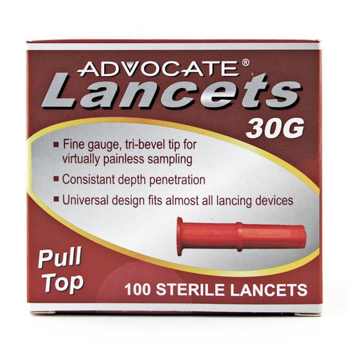 Advocate Pull-top Lancets 100/bx (894046001066)