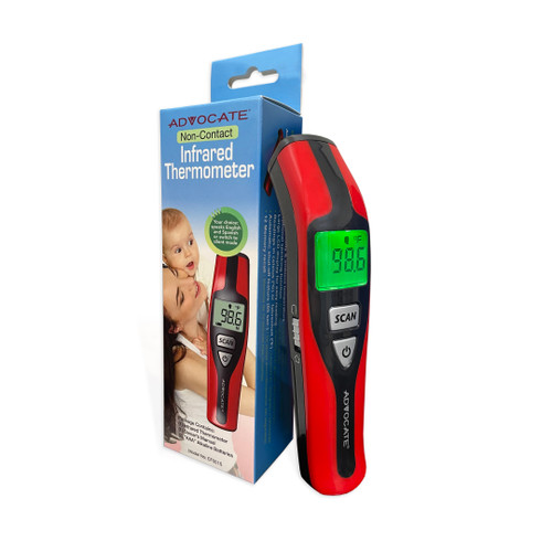 Non-Contact Infrared Forehead and Wrist Thermometer