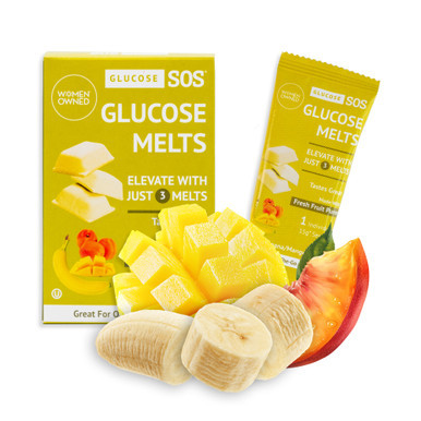Glucose SOS Melts - Banana Mango Peach 5 Pack (867469000435)