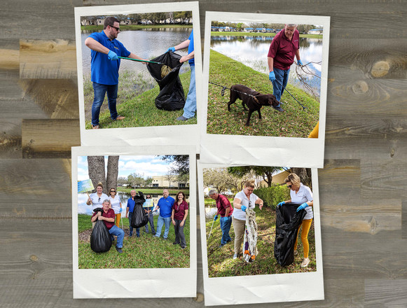 PetTest Cleans Local Lake of 125 Pounds of Plastic and Garbage