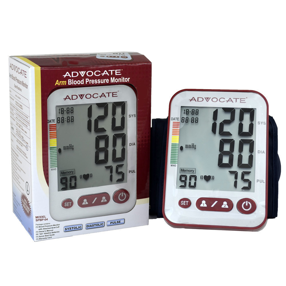 Talking Upper Arm Blood Pressure Meter