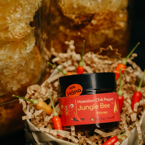 Hawaiian Chili Pepper Jungle Bee Organic Honey (2oz) Hawaiian Chili Pepper Jungle Bee Organic Honey (2oz)