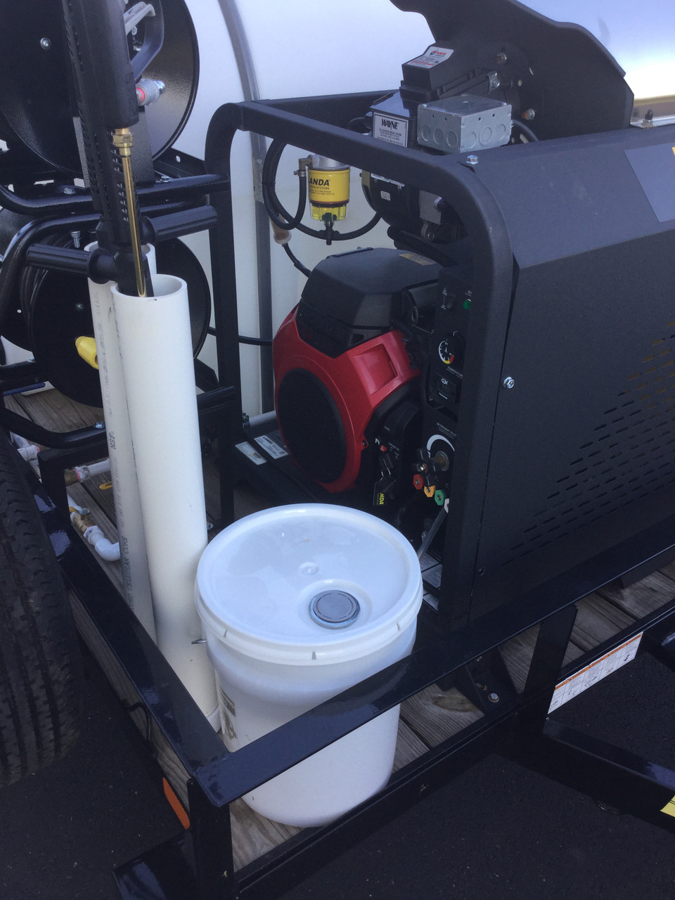 Mobile Power Washing Unit Midwest Lubricants LLC.