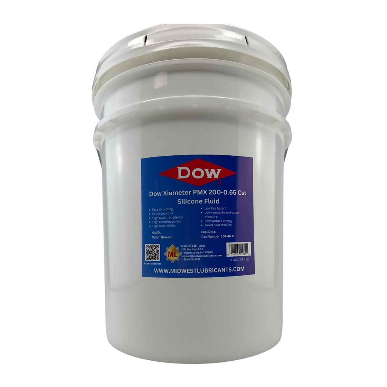 Dow Xiameter PMX200-0.65Cst -5 Gal.