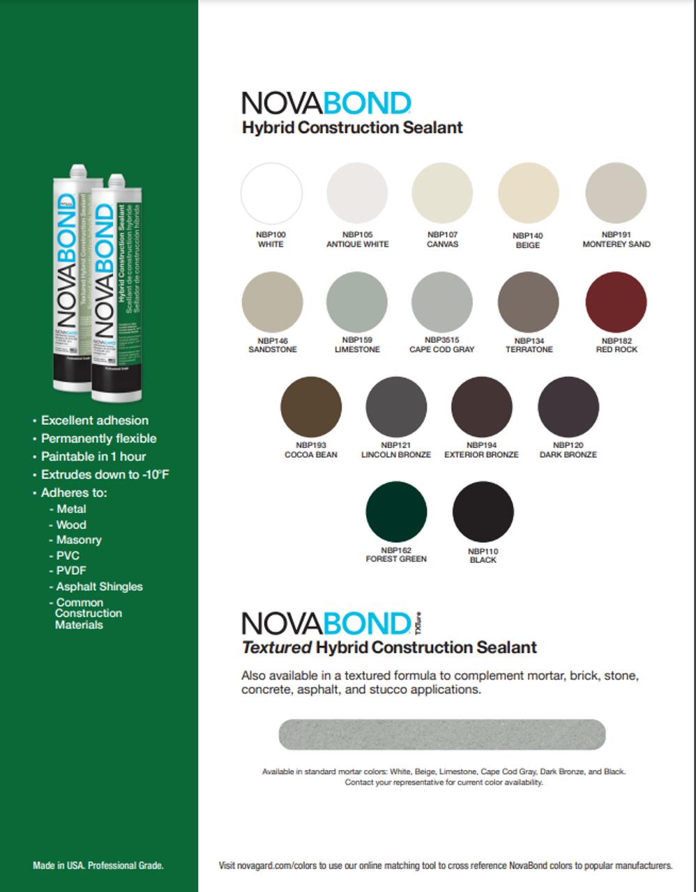 Construction Sealant Colors, Construction Sealant Colors