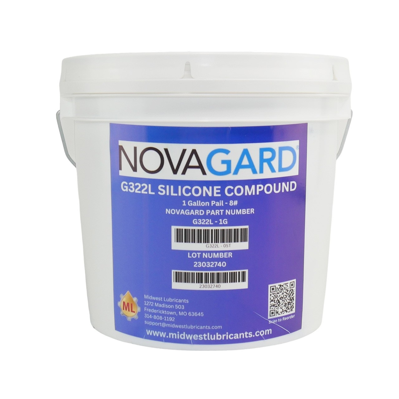 NovaGard G322L Silicone Grease - Midwest Lubricants LLC.
