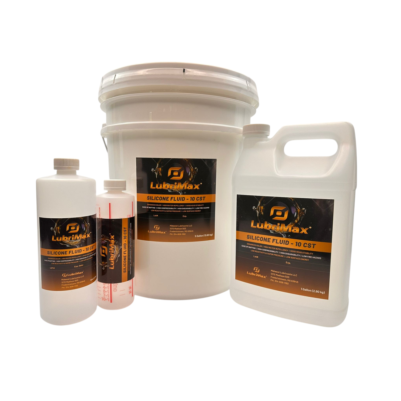 Lubri-Max Silicone Fluid 10 Centistoke Lubri-Max Silicone Fluid 10 Centistoke