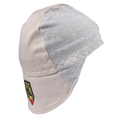 Quite possibly the most comfortable and best-fitting welding cap ever made. And, the most protective. Constructed of single-layer flame-resistant cotton for lightweight protection from sparks, with less heat trapping.