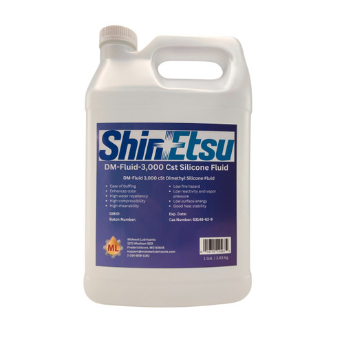Shin Etsu DM-Fluid 3,000 cSt Silicone Fluid, DM-Fluid 3,000 cSt, 3,000 cSt Shin Etsu DM-Fluid 3,000 cSt Silicone Fluid, DM-Fluid 3,000 cSt, 3,000 cSt