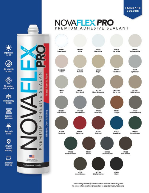 Novaflex Pro Premium Adhesive Sealant, Novabond