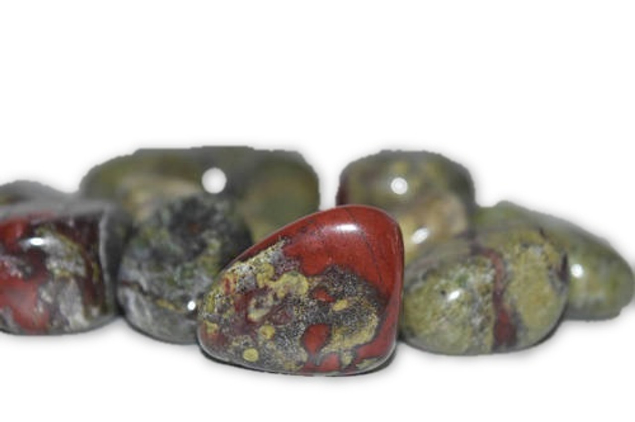 Dragon Blood Jasper Tumbled 1 Pc Earth Sea And Stone