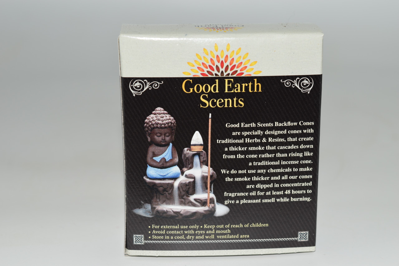 10pc Dragon S Blood Backflow Incense Cones Good Earth Scents Earth Sea And Stone
