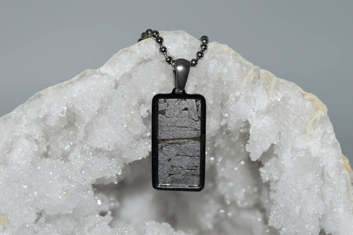 Meteorite Pendant Rt10- Seymchan - Crystal Pendant