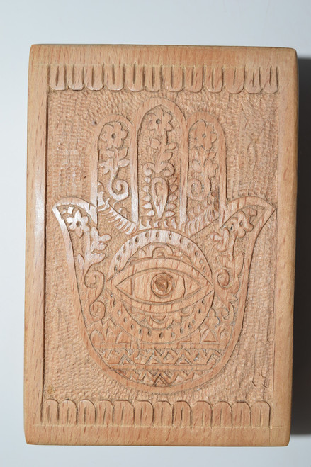 Hand of Hamsa Box- Tarot Cards, Crystals, Altar Supplies, Gift Giving