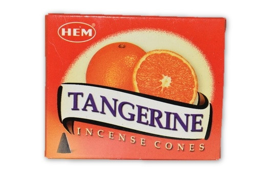 Tangerine - Incense Cone Pack- 10 Cones