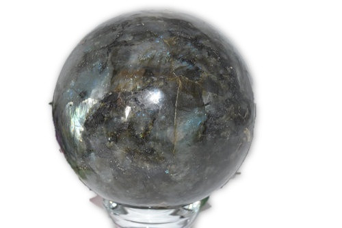 11.8 lb Labradorite Crystal Sphere