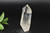 455g Natural Clear Quartz Crystal Point w/Angel Feather Inclusions