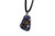 Dark Blue Rainbow Angel Aura Quartz Crystal Cluster Pendant -