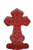 Red Cross Statue Decor-  Spiritual, Altar Supplies