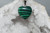 Heart Malachite Crystal Pendant-