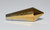 Gold Angel Aura Faceted Pendulum Bead- 1pc -